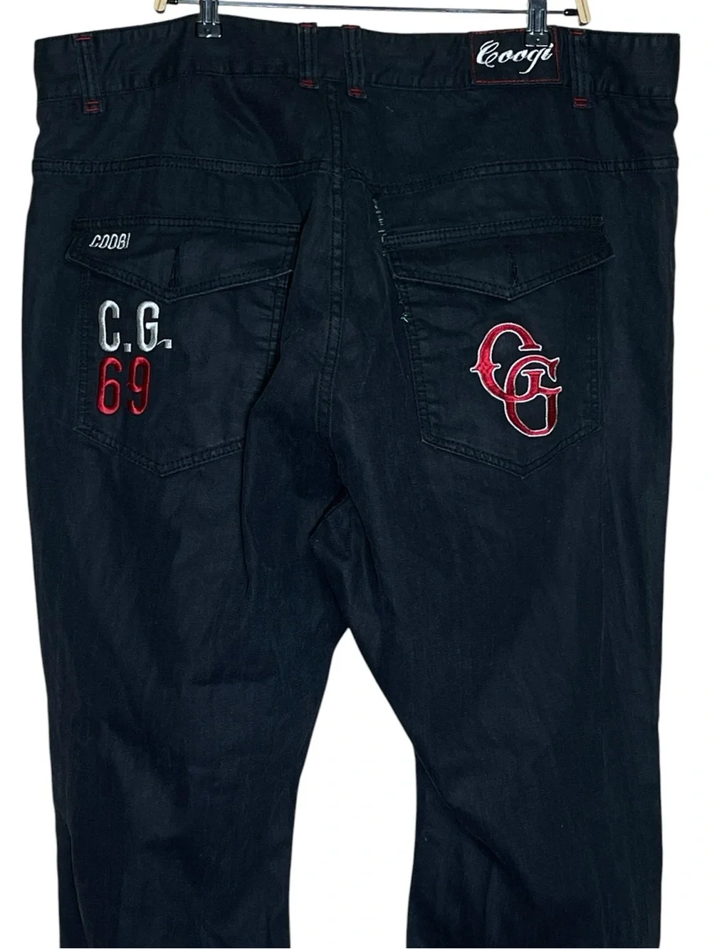Coogi Baggy Black Jeans Size 44 x 34